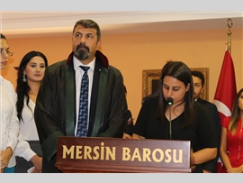 STAJINI TAMAMLAYAN 28 AVUKAT CÜBBE GİYİP RUHSAT ALDI