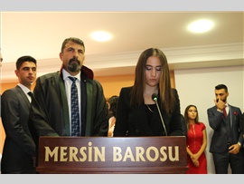 STAJINI TAMAMLAYAN 28 AVUKAT CÜBBE GİYİP RUHSAT ALDI