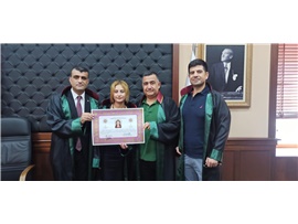 18 STAJYER AVUKATIMIZ CÜBBE GİYDİ