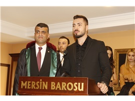 18 STAJYER AVUKATIMIZ CÜBBE GİYDİ