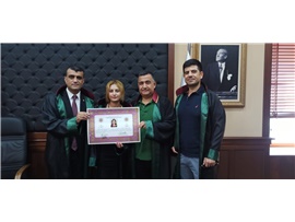 18 STAJYER AVUKATIMIZ CÜBBE GİYDİ