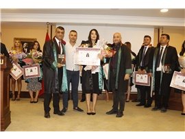 18 STAJYER AVUKATIMIZ CÜBBE GİYDİ