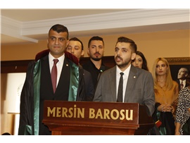 18 STAJYER AVUKATIMIZ CÜBBE GİYDİ