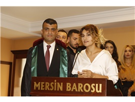 18 STAJYER AVUKATIMIZ CÜBBE GİYDİ