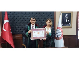 18 STAJYER AVUKATIMIZ CÜBBE GİYDİ