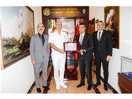 AKDENİZ BÖLGE VE GARNİZON KOMUTANLIĞI’NA ZİYARET