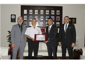 MERSİN İL JANDARMA KOMUTANI ERCAN ATASOY’A ZİYARET