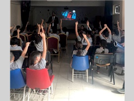 ÖĞRENCİLER ‘BİLİŞİM SUÇLARI’ KONUSUNDA BİLİNÇLENDİRİLDİ