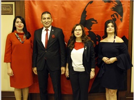 MERSİN BAROSU CUMHURİYET BAYRAMI RESEPSİYONU DÜZENLEDİ