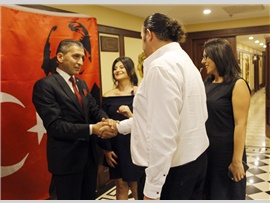 MERSİN BAROSU CUMHURİYET BAYRAMI RESEPSİYONU DÜZENLEDİ
