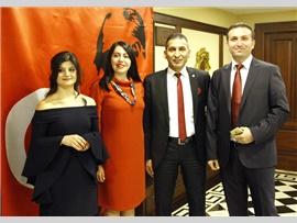 MERSİN BAROSU CUMHURİYET BAYRAMI RESEPSİYONU DÜZENLEDİ