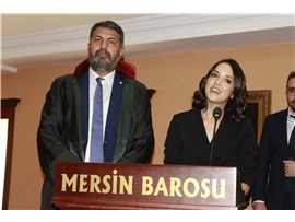 BAŞKANIMIZ YEŞİLBOĞAZ:  “HUKUK VE ADALET ÇİZGİSİNDEN SAPMAYIN”