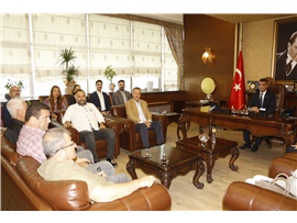 CHP İL YÖNETİMİ ZİYARET ETTİ