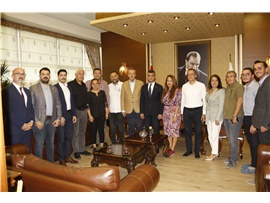 CHP İL YÖNETİMİ ZİYARET ETTİ