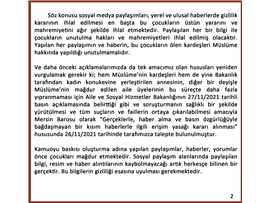 ÇOCUĞUN ÜSTÜN YARAI VE MAHREMİYETİ KORUNMALIDIR