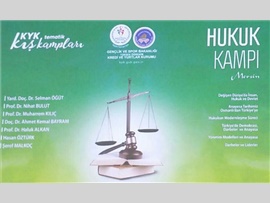 Başkanımız, Mersin' de düzenlenen KYK Tematik Kış Hukuk Kampına Katıldı.