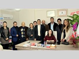 Başkanımız Silifke'de, Av Aysel GEZER'in Ofis Açılışına Katıldı.