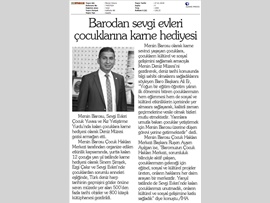 BASINDA BAROMUZ (Baromuzdan Sevgi Evleri Çocuklarına Karne Hediyesi)
