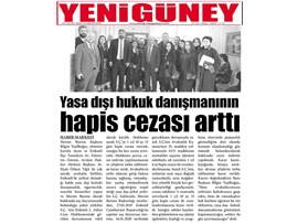 BASINDA BAROMUZ (Yasa Dışı Hukuk Danışmanının Hapis Cezası Arttı)