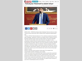 BASINDA BAROMUZ (Baro Bşk. Bilgin Yeşilboğaz: Madımak'ta Adalet İstiyoruz)