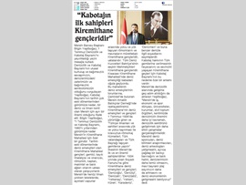 BASINDA BAROMUZ (Mersin'de Kabotaj'ın İlk Sahipleri Kiremithane Gençleridir)