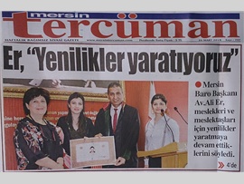 BASINDA BAROMUZ (Baro Bşk. Er: "Yenilik Üretmeye Devam Ediyoruz")