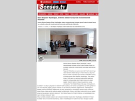 BASINDA BAROMUZ (Baro Başkanımız Erdemli Yeni Adalet Sarayı'nda İncelemelerde Bulundu)