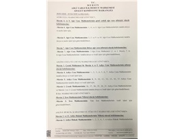 MERSİN ADLİYESİNDE NÖBETÇİ MAHKEMELER LİSTESİ