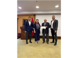 AVUKATLARIMIZA ARABULUCULUK SERTİFİKASI TAKDİM EDİLDİ
