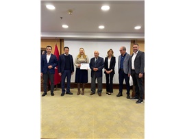 AVUKATLARIMIZA ARABULUCULUK SERTİFİKASI TAKDİM EDİLDİ
