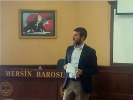 Staj Eğitim Merkezimizde Av.Turan PINAR Tarafından Eğitim Verilmiştir.