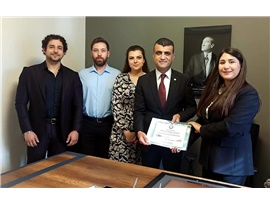 MESLEKTAŞLARIMIZIN OFİS AÇILIŞINA KATILDIK
