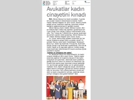 BASINDA BAROMUZ (Diyarbakır Barosu Üyesi Kadın Avukatın Öldürülmesi ile İlgili Basın Açıklaması)