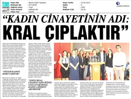 BASINDA BAROMUZ (Diyarbakır Barosu Üyesi Kadın Avukatın Öldürülmesi ile İlgili Basın Açıklaması)