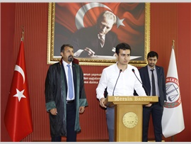 BARO BŞK. BİLGİN YEŞİLBOĞAZ: “TOPLUMUN SESİ VE VİCDANIYIZ” (27.06.2018)