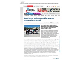 BASINDA BAROMUZ (Hayvan Hakları Merkezimiz, Sokak Hayvanlarının Yaşam Koşullarını Raporladı)