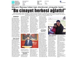 BASINDA BAROMUZ (Emine Bulut Cinayeti ile İlgili Açıklama)