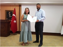 ARABULUCULUK EĞİTİMİNİ TAMAMLAYAN MESLEKTAŞLARIMIZ SERTİFİKALARINI ALDI