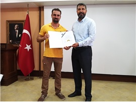 ARABULUCULUK EĞİTİMİNİ TAMAMLAYAN MESLEKTAŞLARIMIZ SERTİFİKALARINI ALDI