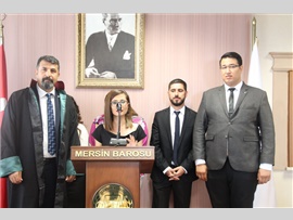 YEŞİLBOĞAZ: “ADALETİN YILMAZ NEFERLERİ OLDUĞU SÜRECE, GÖZÜMÜZ ARKADA KALMAYACAK”