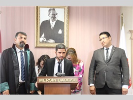 YEŞİLBOĞAZ: “ADALETİN YILMAZ NEFERLERİ OLDUĞU SÜRECE, GÖZÜMÜZ ARKADA KALMAYACAK”