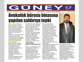 BASINDA BAROMUZ (Eskişehir'de Avukata Yapılan Saldırıya Kınama)