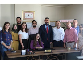 AV. BURCU YILDIRIM’IN YENİ OFİSİ HAYIRLI OLSUN