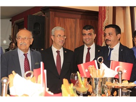 MERSİN BAROSU CUMHURİYET RESEPSİYONU DÜZENLEDİ