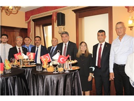 MERSİN BAROSU CUMHURİYET RESEPSİYONU DÜZENLEDİ