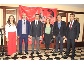 MERSİN BAROSU CUMHURİYET RESEPSİYONU DÜZENLEDİ