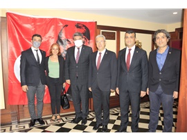 MERSİN BAROSU CUMHURİYET RESEPSİYONU DÜZENLEDİ