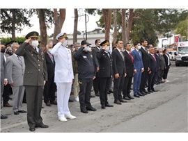 MERSİN BAROSU İLÇE TEMSİLCİLİKLERİMİZ CUMHURİYET BAYRAMI ÇELENK SUNMA TÖRENİNE KATILDI