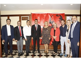 MERSİN BAROSU CUMHURİYET RESEPSİYONU DÜZENLEDİ