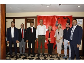MERSİN BAROSU CUMHURİYET RESEPSİYONU DÜZENLEDİ